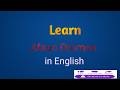 Learn Afaan Oromoo In English Afaan Oromoo Tense In English