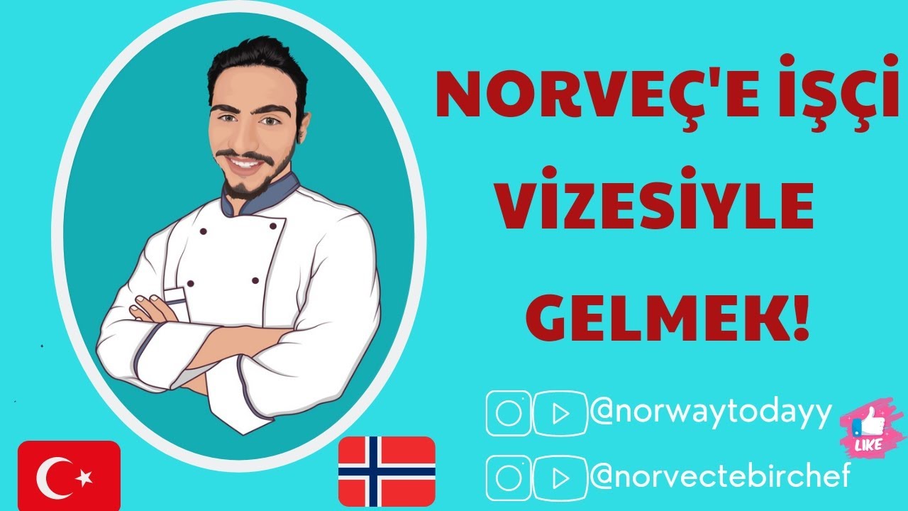 NORVEÇ ÇALIŞMA İZNİ ALMAK-VİZE SÜRECİ#norveçteyaşam #çalışmaizni #norveç#norway#norvec #aşçı #32