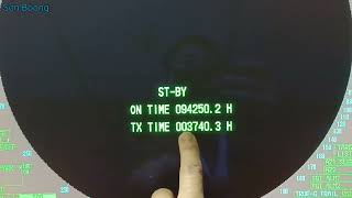 Reset Tx Time On Radar Furuno 2837s Ci t Li Thi Gian Pht Xung Trn Radar