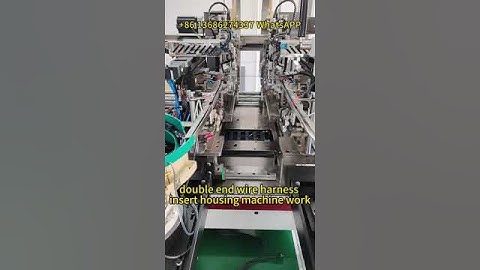 Auto wire Shell Inserting Machine#wireHarness#TerminalCrimping#Wire crimping#Shell Inserting Machine