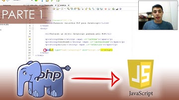 Passando variáveis, objetos e arrays PHP para Javascript - Parte 1
