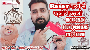 सारी🤗CONNECTIVITY😤ISSUE होगी😍SOLVE⚡1PLUS🎧BULLETSzBASS EDITION⚡PROBLEMS EASY SOLUTION⚡CHHOTI PROBLEMS