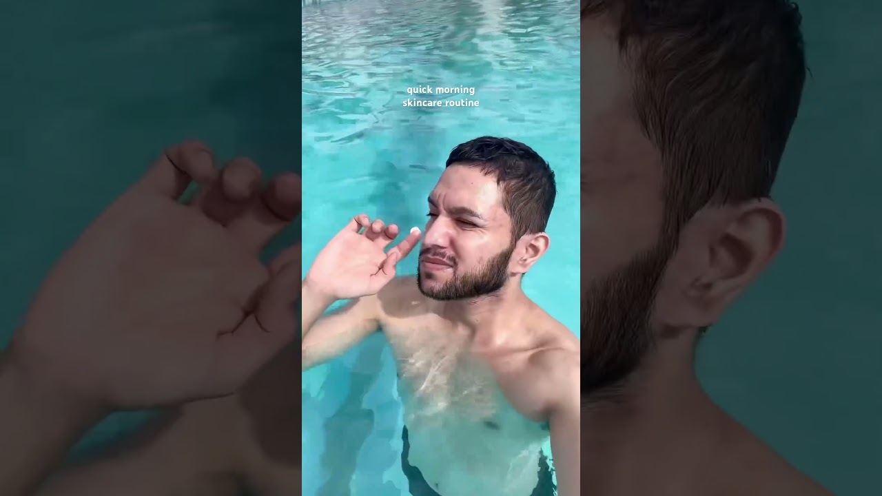 most (un)realistic skincare routine 