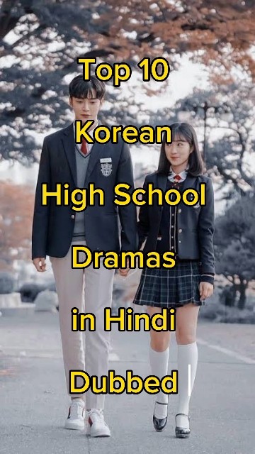 Top 10 Korean High School Dramas in Hindi Dubbed 🎬 #kdrama #viralvideo