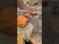 Survival skills: Sealing Plastic Bag Using Fire in Forest in Extreme conditions.#survival #outdoors