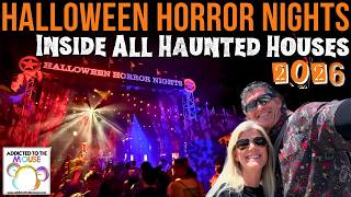 Halloween Horror Nights 2026 INSIDE All HOUSES and Scare Zones | Universal Studios Florida HHN35