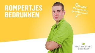 Hoe Worden Rompertjes Bedrukt? Brother Textielprinter