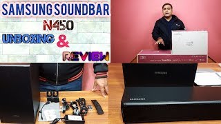 Samsung Soundbar N450 Unboxing and review