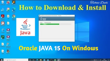 How to Download and Install Java JDK on Windows 10 || JDK15