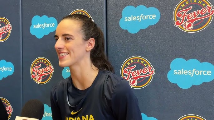 Caitlin Clark after Day 9 of Indiana Fever camp — looking forward to opening night, her WNBA debut - YouTube