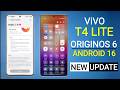 Vivo T4 Lite OriginOS 6 Android 16 Update | New Features & Release Date #vivot4lite