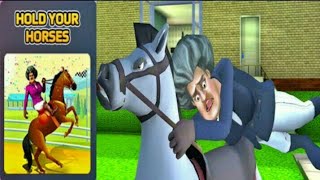 Scary Teacher 3D New Update New Level Hold Your Horses (Android, iOS)