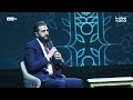 الجلسة الحوارية للرئيس أحمد الشرع خلال حفل إطلاق العملة السورية الجديدة في قصر المؤتمرات بدمشق