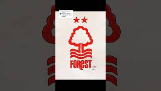 Nottingham forest logo drawing #nottinghamforest #drawingtutorial #drawing #shortsfeed #football