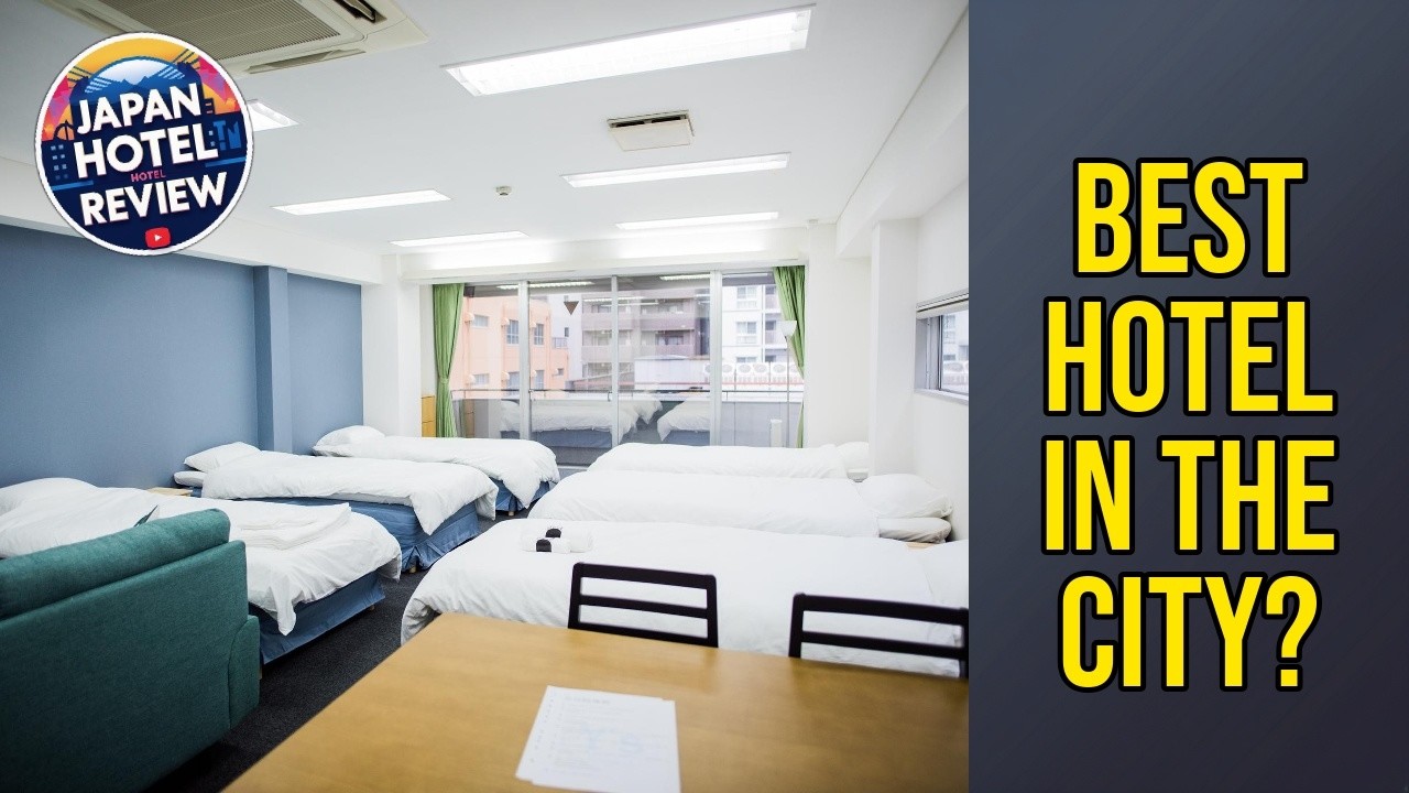 EEB| Uptown large room(75m2) Self Check-In Only - Best Hotel in the City? | Osaka, Japan🏨