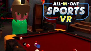 All-In-One Sports VR 🎱  BILLIARDS 🎱 Meta QUEST screenshot 5