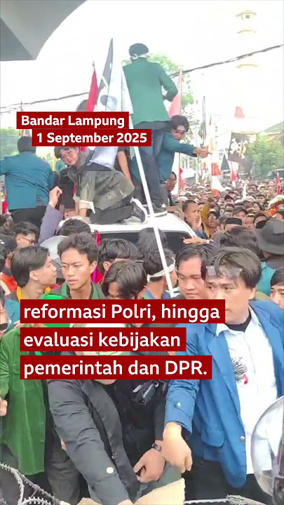 Aksi unjuk rasa berlangsung di berbagai kota - BBC News Indonesia