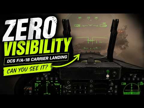 RAF Pilot ZERO Visibility Carrier Approach | DCS Reality Check