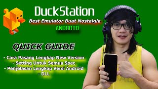 Emulator Terbaik Nostalgia Game Lama Android - Cara Instal Duckstation Android Best Emulator PS1 screenshot 3