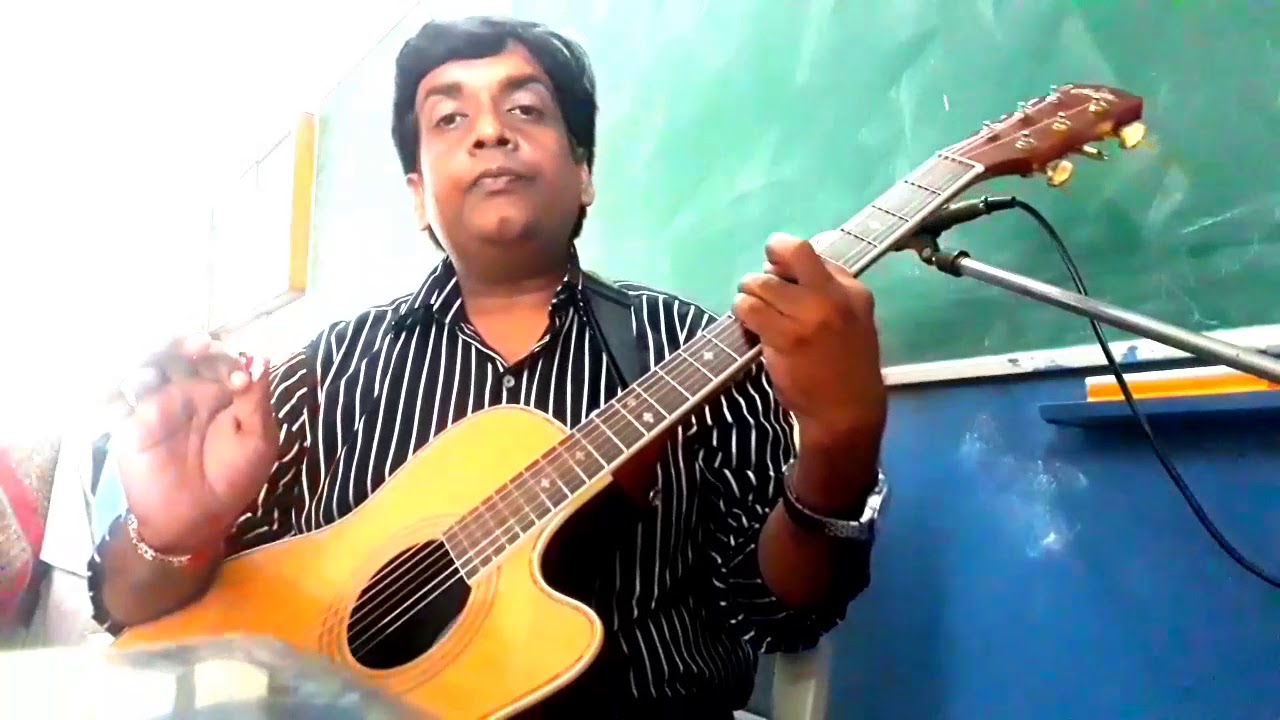 Jhum jum jhum baba guitar chords and strumming and music part lesson 1st