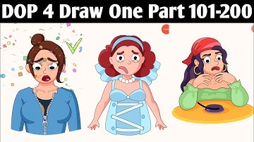 DOP 4 Draw One Part All Levels 101-200 Gameplay WalkThrough