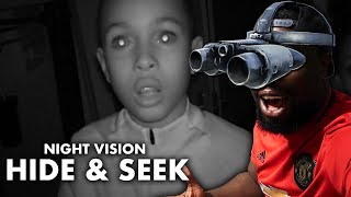 Night Vision HIDE & SEEK  in the DARK!