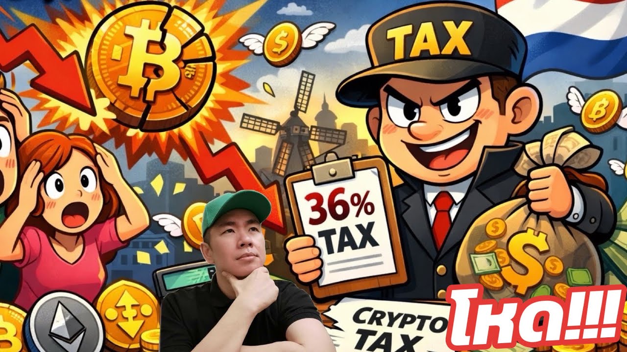 สะดุ้งทั้งวงการ!!! เนเธอร์แลนด์เตรียมเก็บภาษี Cryptocurrency 36% 😱🇳🇱💸