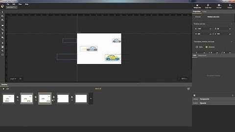 Multiple keyframe & thumbnail selection - Google Web Designer
