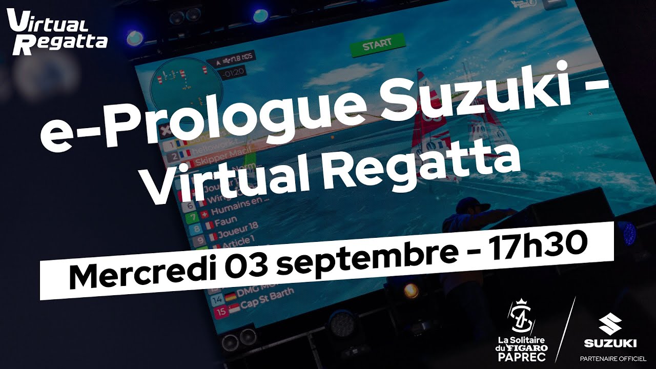 Animation e-prologue Virtual Regatta – aujourd’hui à 17h30 !