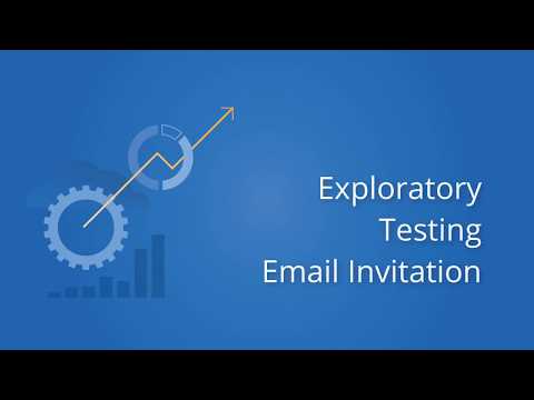 Tricentis Tosca: Exploratory Testing Email Invite