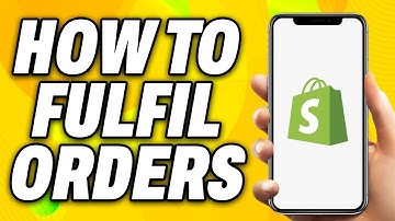 How To Fulfil Orders On Shopify (2025) - Quick Fix
