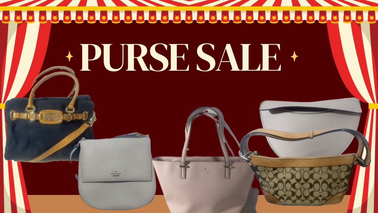 PURSE SALE! Get some steals on authentic, brand name high end bags