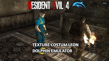 Re4 Wii HD Project Texture Costum Leon - Dolphin Emulator Android