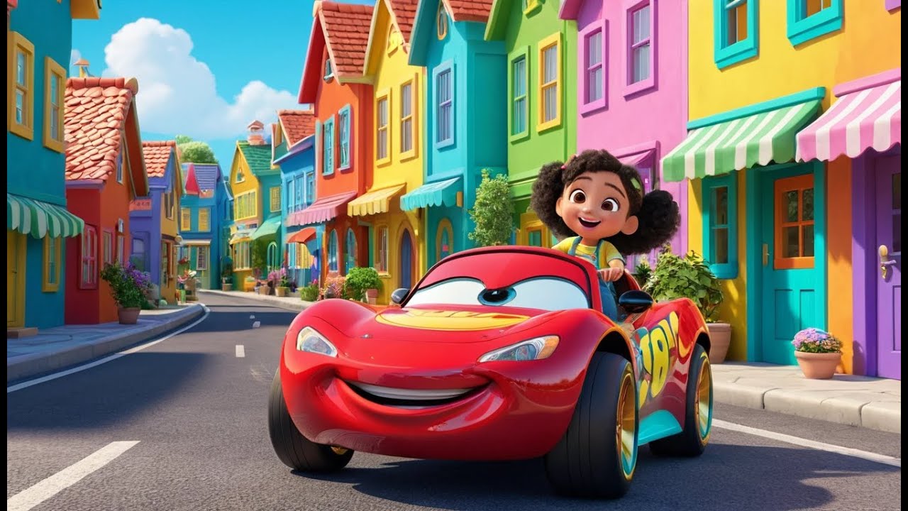 Ding Ding! Let’s Take a Bumpy Ride | Fun Vehicle Song for Kids | Bumpy Road Rhyme for Toddlers