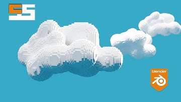 Blender Setup a Voxel Cloud Scene in under 3 Minutes