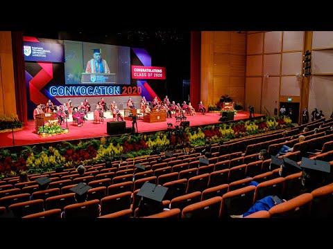 NTU Convocation 2020 Ceremony 1