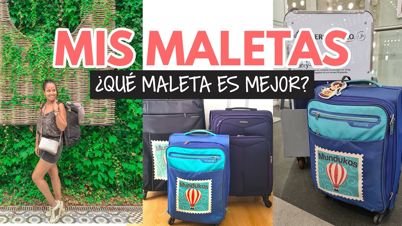 Las mejores maletas para viajar - YouTube