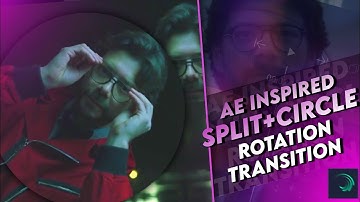 Ae Inspired Split Circle Rotation Transition 🔥|Baddas Edit|Alightmotion Transition Tutorial