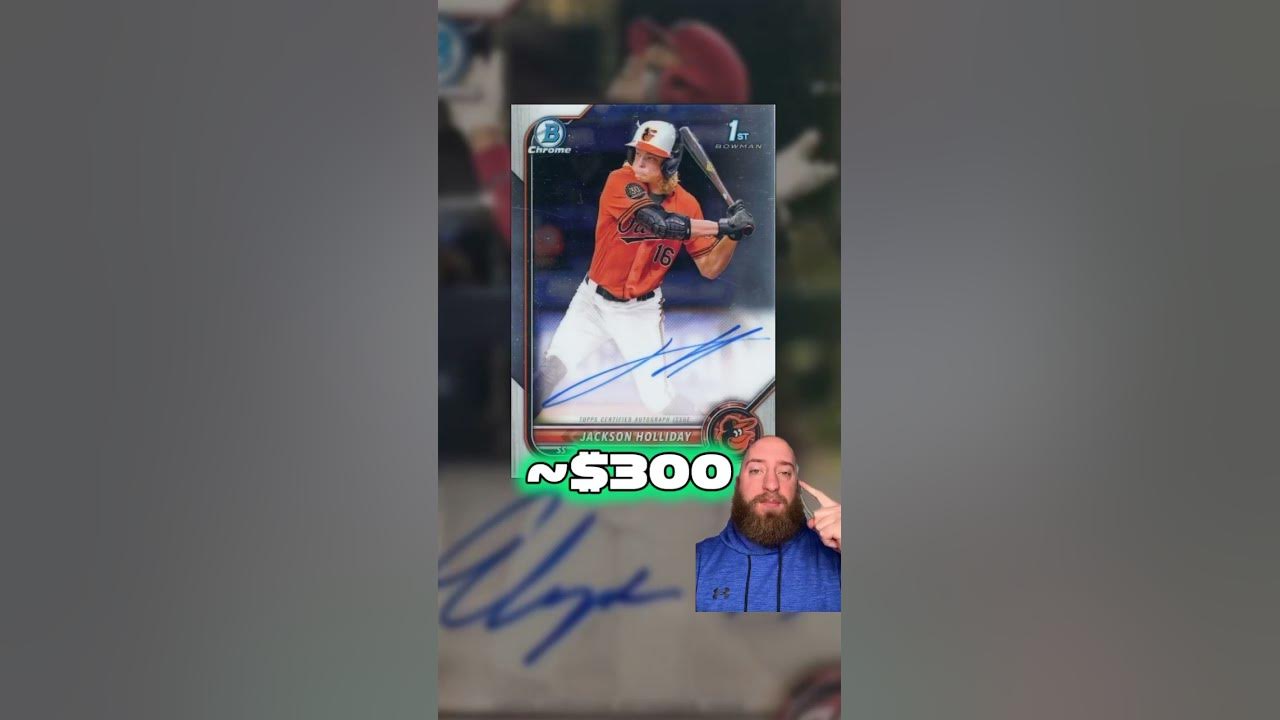 Is this the MOST EXPENSIVE 2022 Bowman Draft Baseball Card? 😳 YouTube