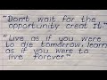 Motivational Words For Students || Beautiful Handwriting