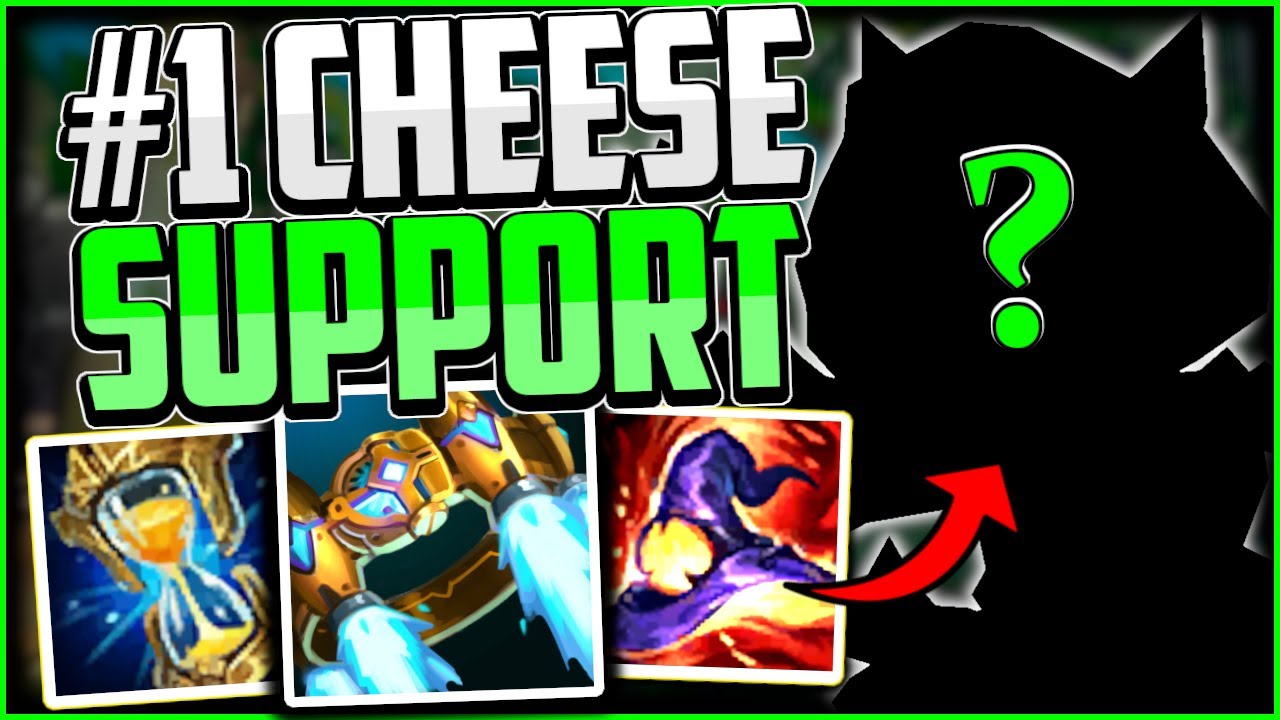 This Champion is ACTUALLY a CHEESE S+ SUPPORT🔥 (CRAZY BURST/CC👌