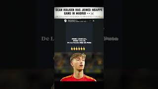 Huijsen has joined Mbappe’s party 💀 #huijsen #mbappe #realmadrid #footballfans #viral #trendingnow