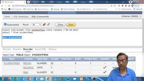 Working with Date in Oracle
