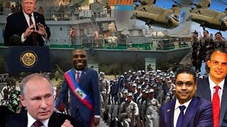 7 février 2026 Pèp la poze gwo dega devan Vila dakèy maten anpil lòt peyi reaji pouvwa nan lari.