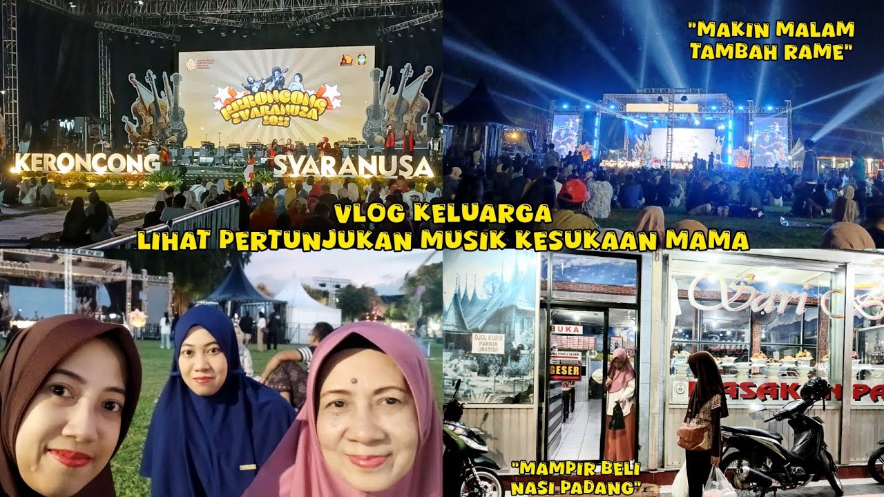 [VLOG KELUARGA] JALAN JALAN NONTON KONSER MUSIK DI ALON ALON BLITAR