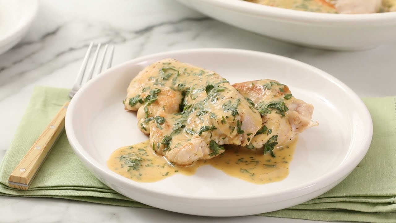 Pan seared turkey cutlets with wine sauce martha stewart youtube