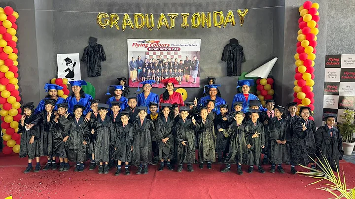 Graduation day of kindergarten / FLYING COLOURS THE UNIVERSAL SCHOOL NASHIK - DayDayNews