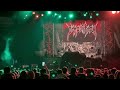 Immolation-Live in the Hollywood Palladium Los Angeles ca.05/21/26
