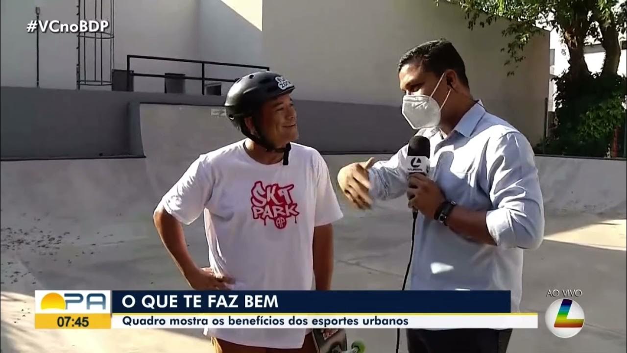 Carlos Brito no skate - BDP/TV Liberal (18/10/21) - YouTube