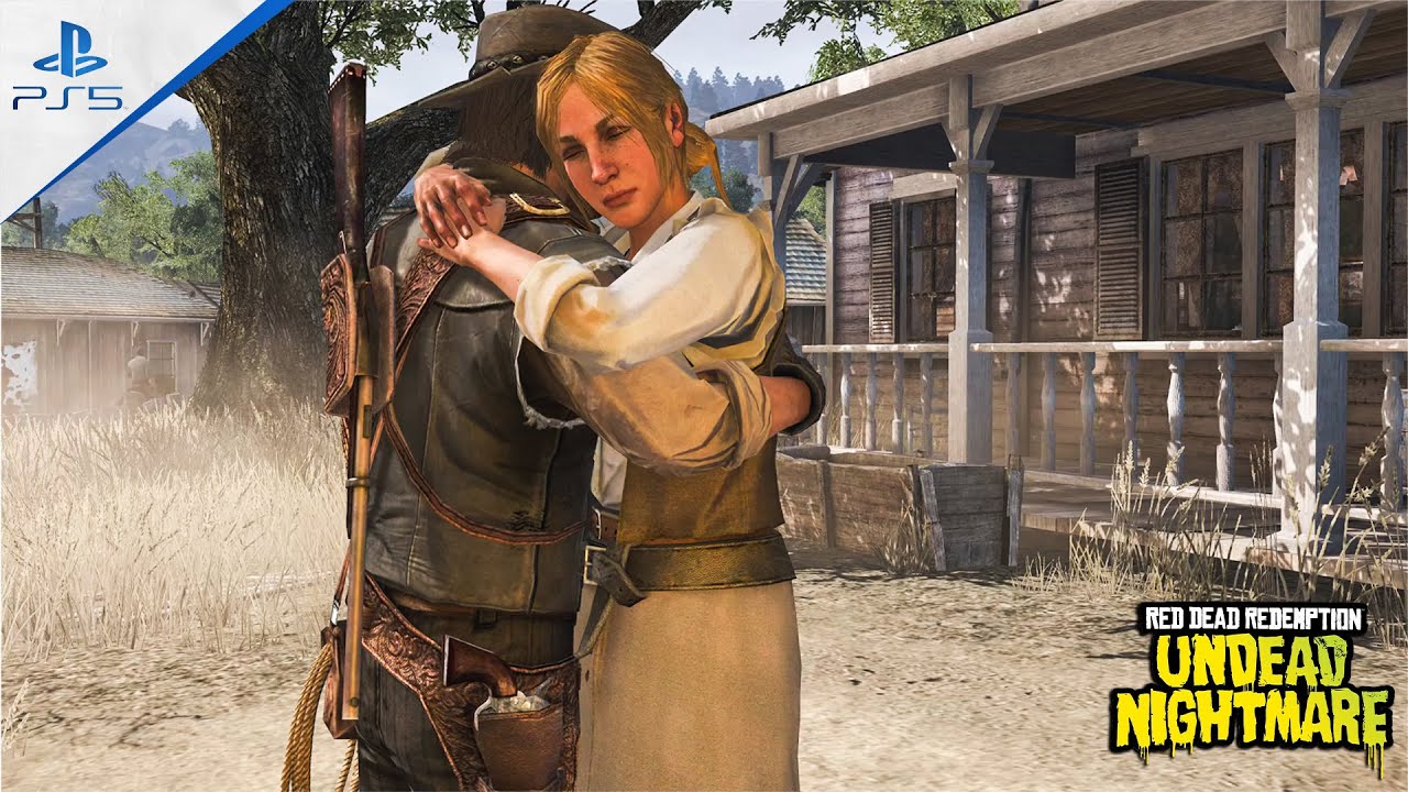 PS5 Red Dead Redemption: Undead Nightmare - John Helps Bonnie (4K